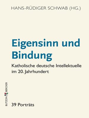 cover image of Eigensinn und Bindung